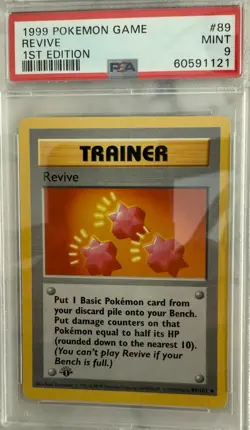 1999 Pokemon Game Revive 1st Edition Mint 9 - Image 1
