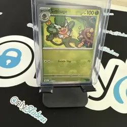 Pokemon Simisage - (Master Ball Pattern) 005/086 Black Bolt Holo NM/MINT - Image 1