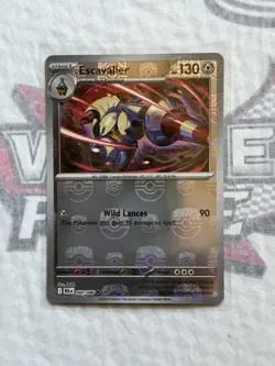 Pokemon Escavalier (Master Ball Pattern) 060/086 - Pokemon TCG SV: Black Bolt - Image 1