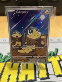 Helioptile 143/132 Illustration Rare Pokemon Mega Evolution - Image 1
