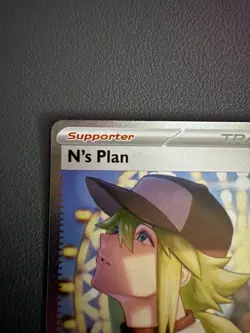 N's Plan SIR 170/086 English Pokemon TCG Black Bolt NM+ 🔥 - Image 2