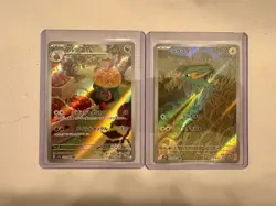 Pokemon TCG JP Mixed Lot Of 2 Full Art Rares Pack Fresh NM 073/063, 075/064 - Image 1