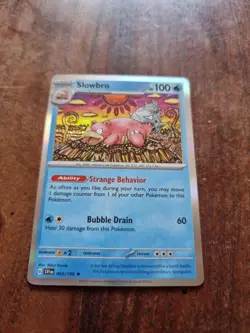 Pokemon - 043/198 - Slowbro - Scarlet & Violet Base set- SV1EN - Holo Rare - Image 1