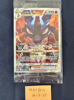 Lucario VSTAR SWSH291 Crown Zenith SEALED Black Star Promo Pokemon - Image 1