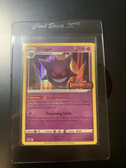 Pokemon Gengar Lost Origin Holo Promo SWSH241 Perfect Centering + Condition - Image 1