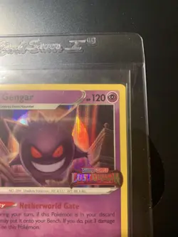 Pokemon Gengar Lost Origin Holo Promo SWSH241 Perfect Centering + Condition - Image 3