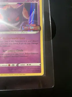 Pokemon Gengar Lost Origin Holo Promo SWSH241 Perfect Centering + Condition - Image 4