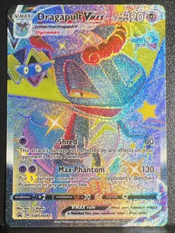 Pokemon SWSH Shining Fates Shiny Dragapult VMAX Full Art Promo SWSH097 - Image 1