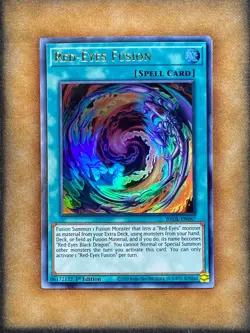 Yugioh Red-Eyes Fusion BROL-EN067 Ultra Rare 1st Ed NM - Image 1