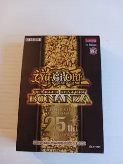 2 Yu-Gi-Oh Yugioh Quarter Century Bonanza Mini Box 1st Edition Limited Release - Image 1