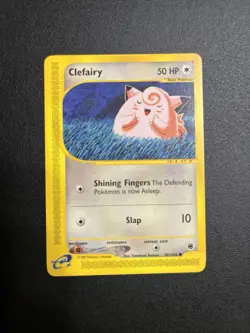 Clefairy 101/165 - NON-HOLO - Expedition - eREADER - WOTC POKEMON CARD - NM - Image 1