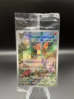 Pokemon TCG Obsidian Flames Charmander #044 SVP Black Star Promo Card, Sealed - Image 1