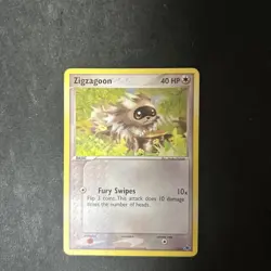 Zigzagoon - 7/10 2004 Latios Trainer Kit Pokemon Trading Card - Image 1