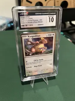 Kangaskhan Holo Rare Sv: Scarlet & Violet Promo Card 202 Cosmos Holo - Image 1