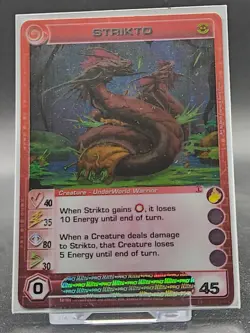 Chaotic Card : Strikto Zenith Of The Hive First Edition Rare Creature - Image 1