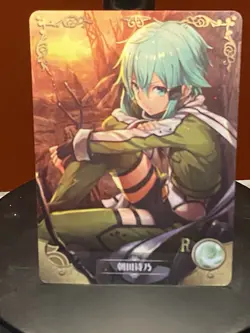Sword Art Online Sinon Anime Goddess Story ACG Card - Image 1