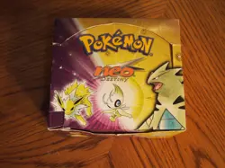 Pokemon 2002 1st Edition Neo Destiny empty card box - Image 1