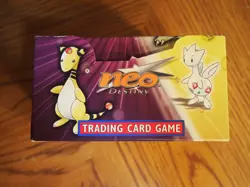 Pokemon 2002 1st Edition Neo Destiny empty card box - Image 4