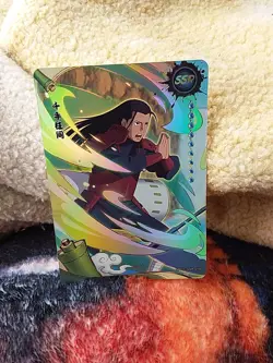 Naruto Kayou Card Super Super Rare Hashirama Senju Card #NRCC-SSR-19 - Image 2