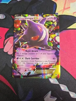 Gengar EX Ultra Rare XY - Phantom Forces 34/119 NM - XY Pokemon Card - TCG - Image 1
