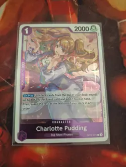 Charlotte Pudding * OP12-071 * One Piece Card Game * Rare * English * NM - Image 1