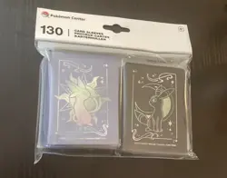 Pokemon Center Card TCG CELESTIAL ESPEON & UMBREON DECK SLEEVES ( 130 ) - Image 1