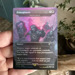 Primogenesis - Feed the Swarm (Rainbow Foil) #7001 NM Secret Lair Drop Magic MTG - Image 1