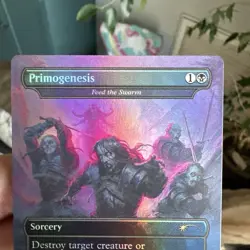 Primogenesis - Feed the Swarm (Rainbow Foil) #7001 NM Secret Lair Drop Magic MTG - Image 4