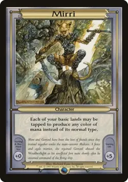 Mirri - Oversized Vanguard Series HP MTG - Image 1