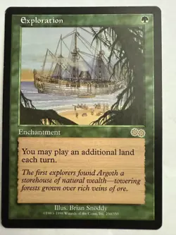 MTG: Exploration Card Regular Urza's Saga Magic The Gathering - LP to NM - Image 1