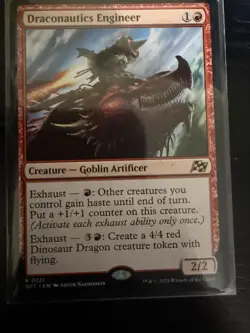 MTG Aetherdrift R Draconautics Engineer #0121 - Image 1