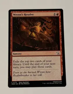MTG WRENN'S RESOLVE - March of the Machine NM - Image 1