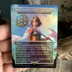 MTG | Secret Lair | FINAL FANTASY | Staff of the Storyteller (1863) | 🌟Foil 🌟 - Image 1