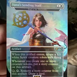 MTG | Secret Lair | FINAL FANTASY | Staff of the Storyteller (1863) | 🌟Foil 🌟 - Image 3