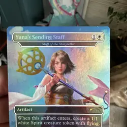 MTG | Secret Lair | FINAL FANTASY | Staff of the Storyteller (1863) | 🌟Foil 🌟 - Image 4