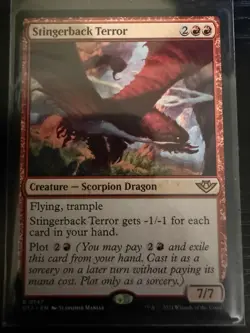 MTG Stingerback Terror - Outlaws of Thunder Junction #147 - Image 1