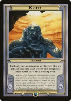 Karn - Oversized Vanguard Series MP MTG - Image 1
