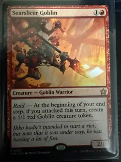MTG FDN: Searslicer Goblin (Creature) Foundations Regular Rare 0093 - Image 1