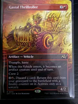 MTG, Gastal Thrillroller (Borderless) 313 Aetherdrift Regular - Image 1