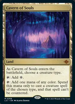 MTG Cavern of Souls (0269) - Foil, NM-Mint, English The Lost Caverns of Ixalan - Image 1