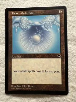 MTG - Pearl Medallion - Tempest - MP - Free Shipping! - Image 1