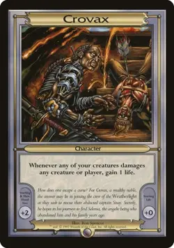 Crovax - Oversized Vanguard Series MP MTG - Image 1