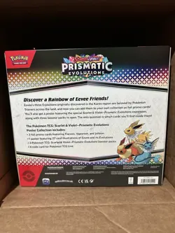 Pokemon TCG Prismatic Evolutions Poster Collection New Sealed, Lot of 4 - Image 2