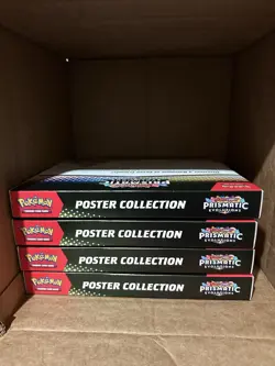 Pokemon TCG Prismatic Evolutions Poster Collection New Sealed, Lot of 4 - Image 3