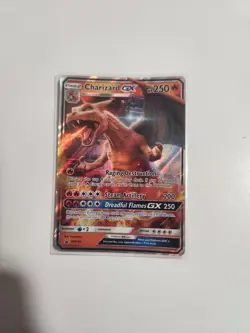 Charizard GX SM195 Black Star Promo Pokemon TCG Sun & Moon Detective Pikachu NM - Image 1