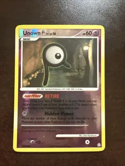 Unown R 77/146 Reverse Holo MP Pokemon TCG Legends Awakened - Image 1