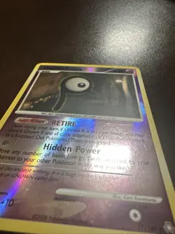 Unown R 77/146 Reverse Holo MP Pokemon TCG Legends Awakened - Image 3