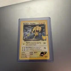 Rockets Rocket's Zapdos Gym Challenge Rare Holo 15 15/132 Pokemon Tcg - Image 1