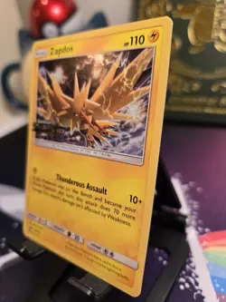 Zapdos SM159- (Prerelease) Holo Sun Moon Black Star Promo Pokemon - Image 5