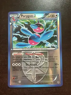 Porygon-Z 74/101 Reverse Holo Rare LP Pokemon TCG Black & White Plasma Blast - Image 1